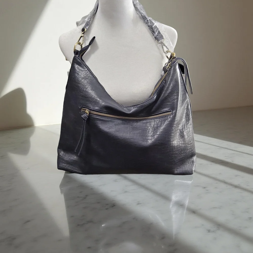 NWT Joy Susan Slouchy Vegan Hobo Bag